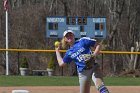 Softball vs Babson  Wheaton College Softball vs Babson College. - Photo by Keith Nordstrom : Wheaton, Softball, Babson, NEWMAC